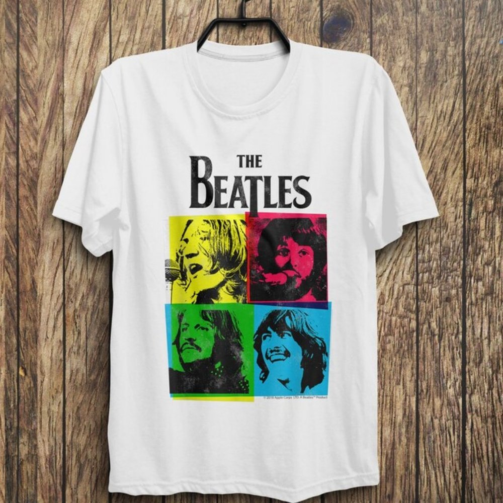 The Beatles CMYK Beatles Graphic T-Shirt